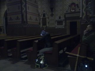 W drodze do Osjakowa widzieliśmy 'SMS' na fasadzie domu ;-)