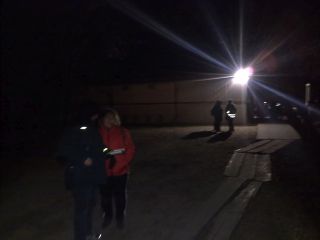 Paręnaście minut po północy – zmęczeni dotarliśmy do ostatniej stacji XIV