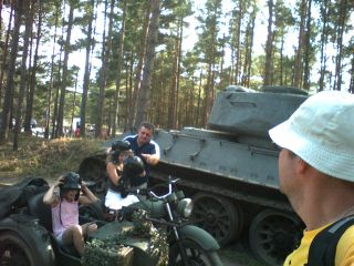 A potem poszliśmy zwiedzać Muzeum Obrony Wybrzeża