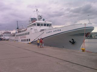 Takim statkiem przypłynąłem na Hel :-)