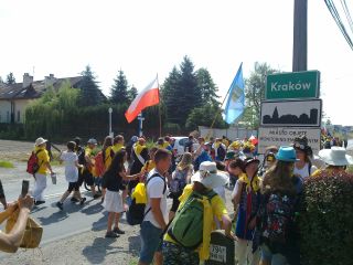 Po 23 dniach marszu dotarliśmy do Krakowa :-)