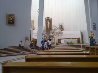 A po mszy św. jeszcze kilka selfie ;-)