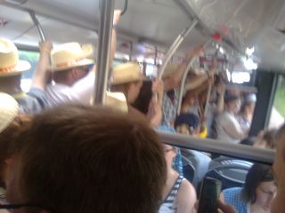 W autobusie miejskim nr 267 w drodze do Krakowa