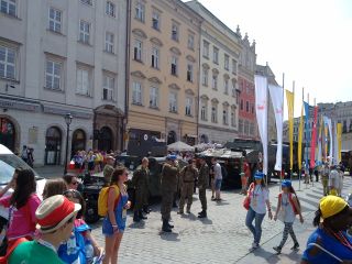 Nad bezpieczeństwem czuwało także wojsko