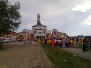 Inne ujęcie kolejki