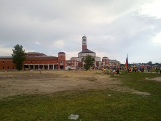 Widok na kompleks sanktuarium