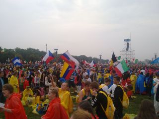 Po zakończeniu oficjalnego przywitania papieża