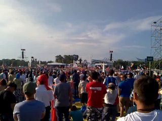 Droga krzyżowa na Błoniach