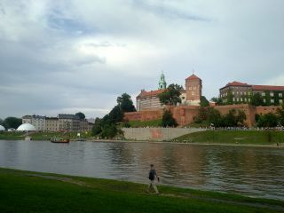 Wawel od strony Wisły