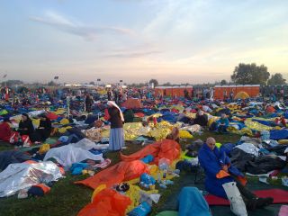 Północna część rankiem – niby toytoye były niedaleko, to dostać się tam nie było łatwo, droga była dość mocno 'kręta'