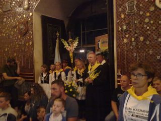 W oczekiwaniu na naszą kolej uczestniczył również bp Wiesław Sztachetka