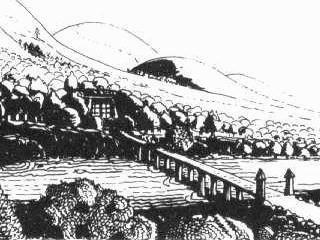 Brama do pałacu króla Leśnych Elfów w Mrocznej Puszczy